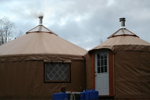Our beautiful yurts