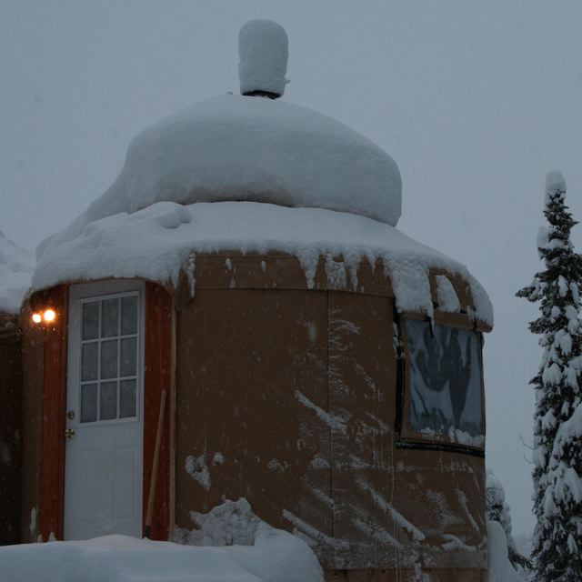 Our beautiful yurts