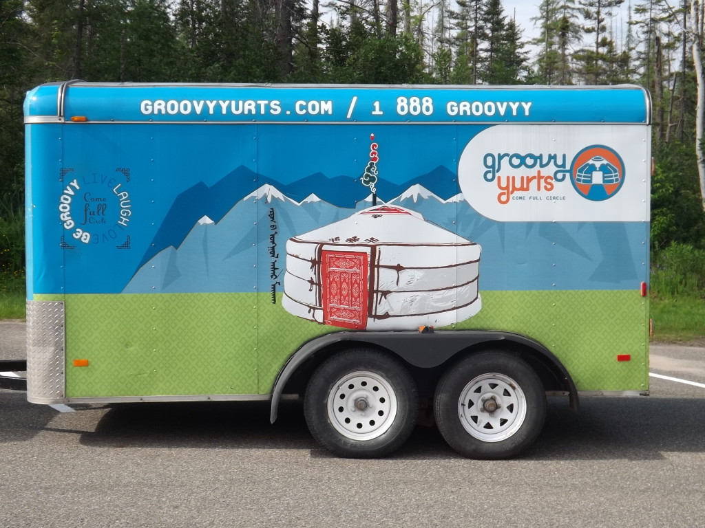 Groovy Yurts Trailer