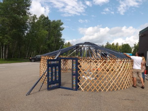 yurt rafters